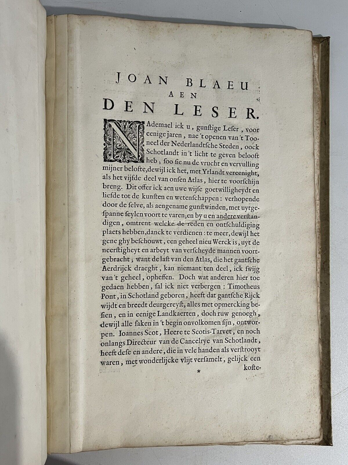 Blaeu's Scotland & Ireland Atlas 1654 First Edition Fine Binding