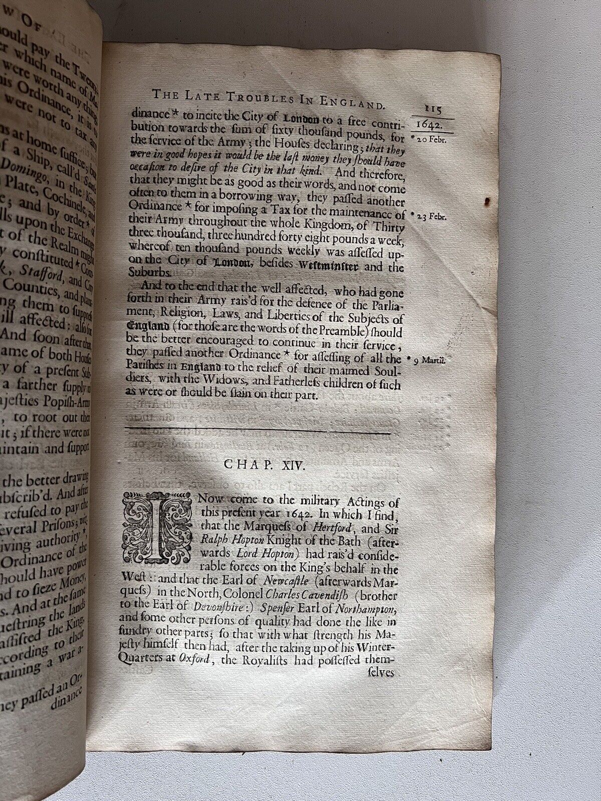 A View of the Troubles in England by William Dugdale 1681