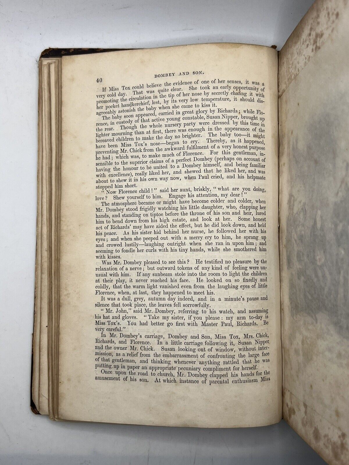Dombey and Son by Charles Dickens 1848 First Edition