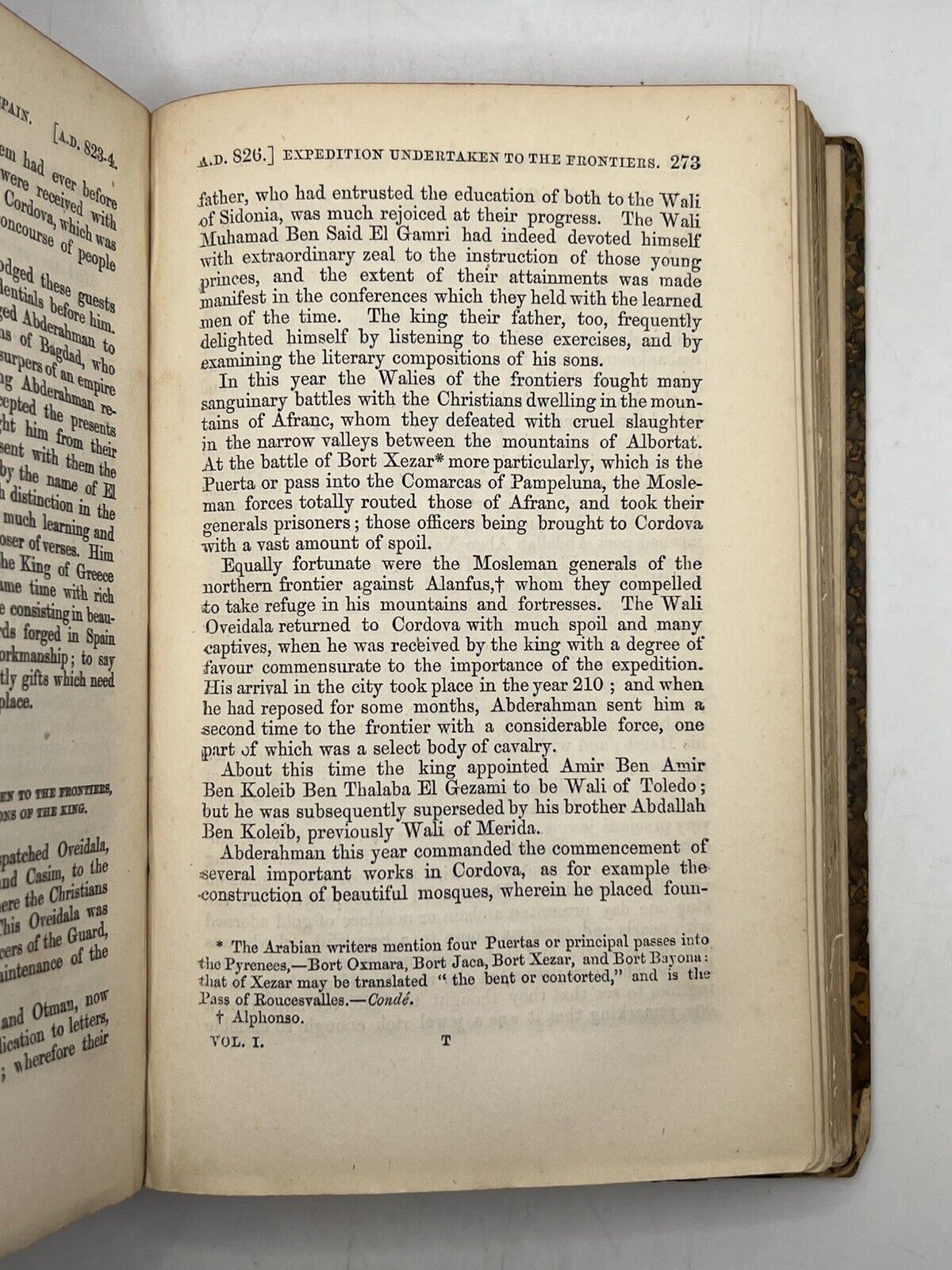 The History of the Dominion of the Arabs in Spain 1854