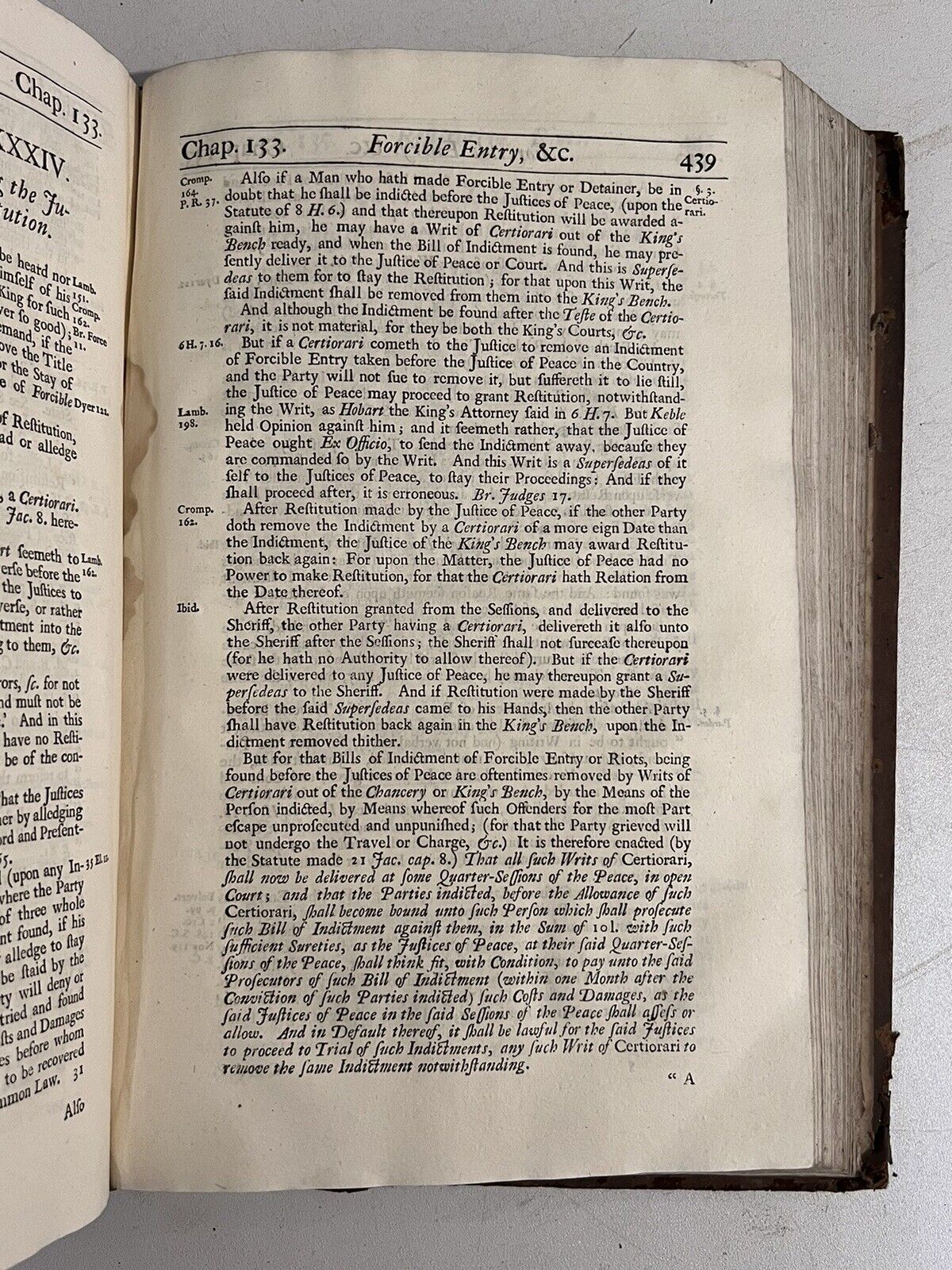 The Country Justice by Michael Dalton 1727