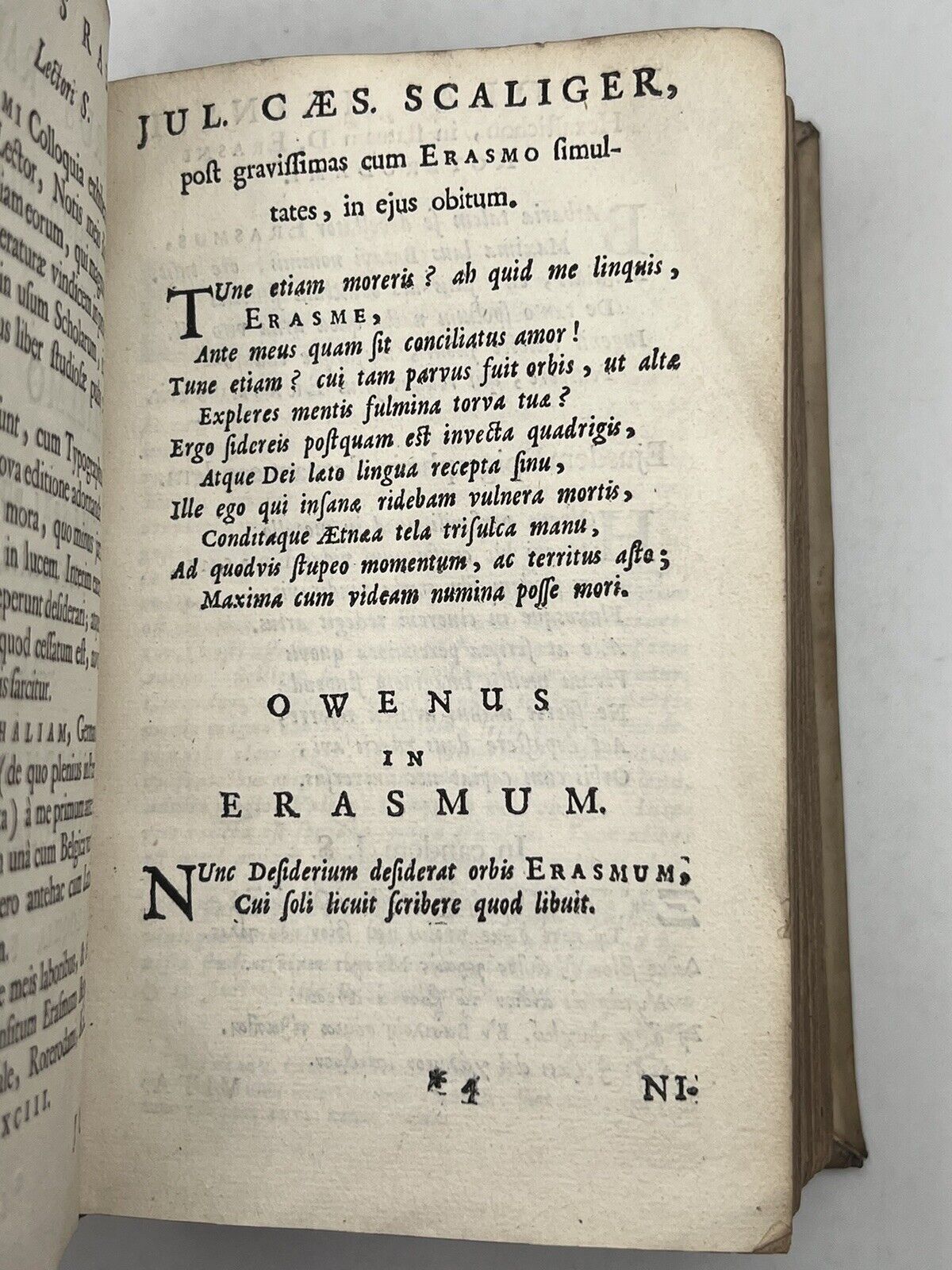 Colloquia Familiaria by ERASMUS 1693