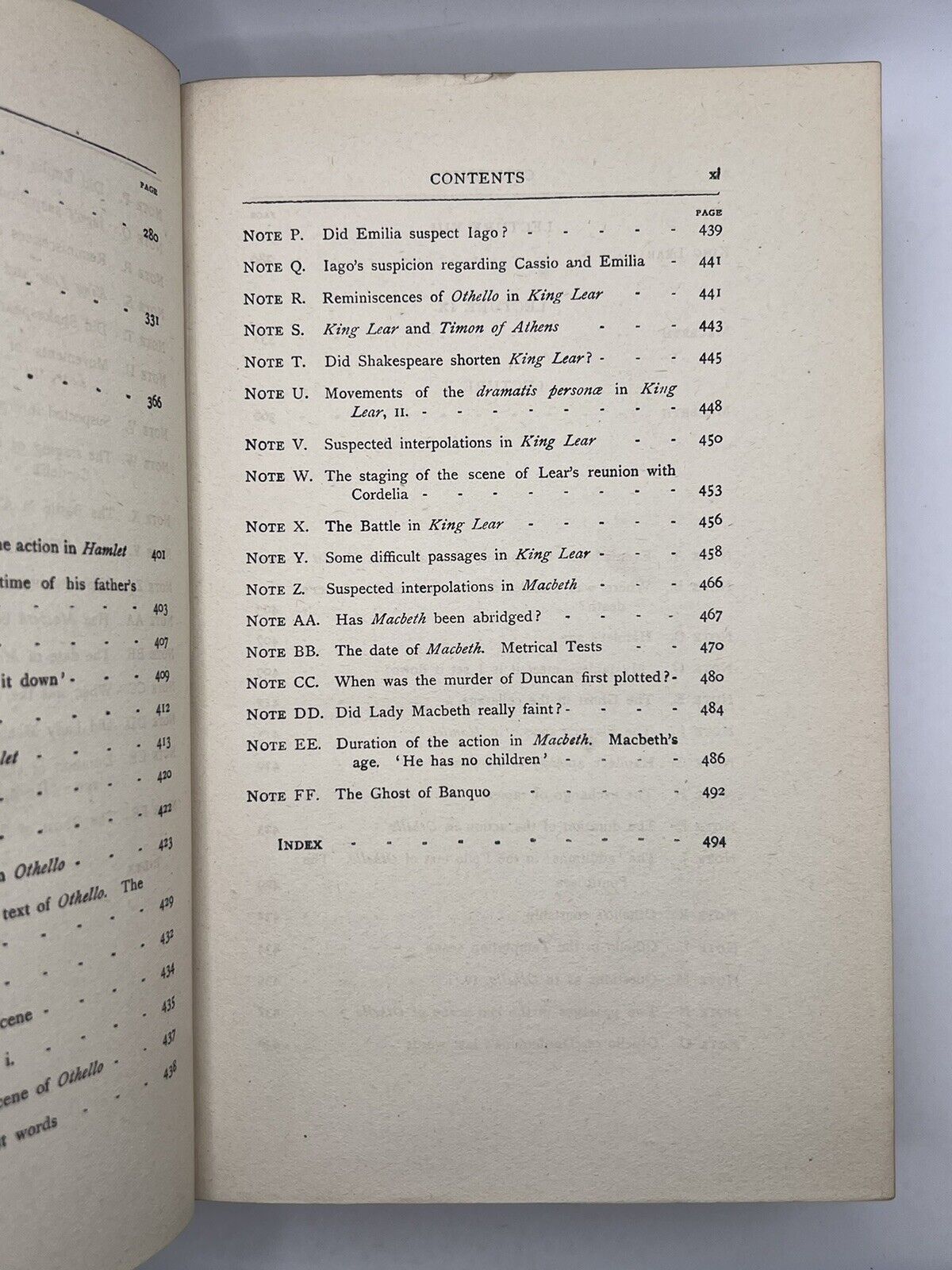 Lectures on Shakespearean Tragedy by A. C. Bradley 1919
