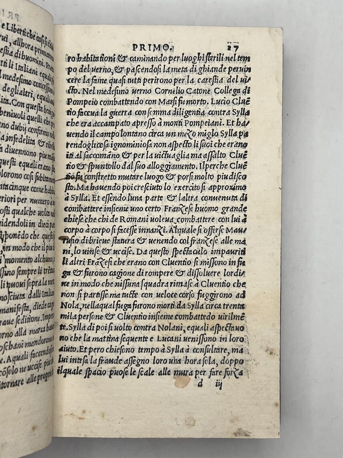 Appian's Ancient Roman History 1519 First Edition