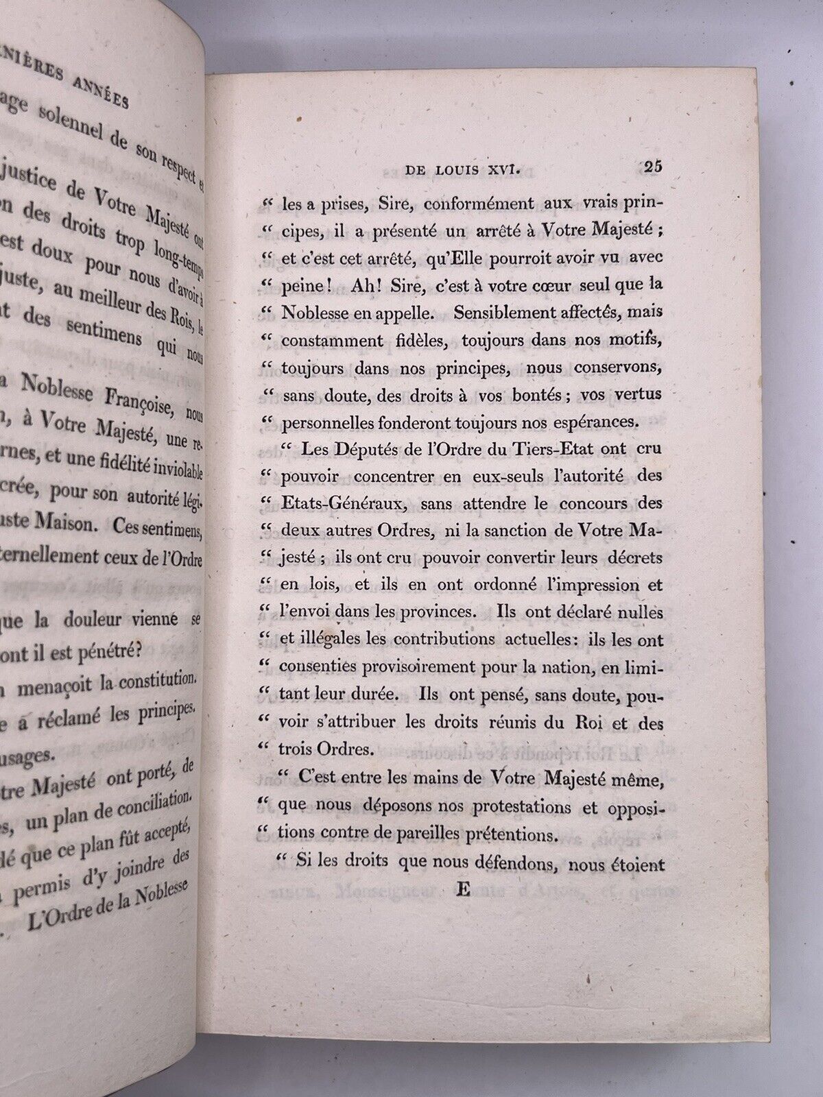 Life of Louis XVI by Francois Hue 1806