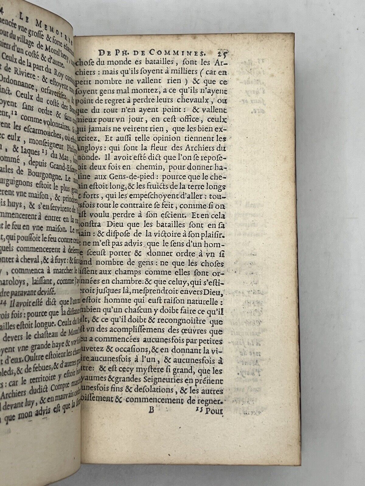 Philippe de Commines Memoirs 1648 Elzevir Press First Edition
