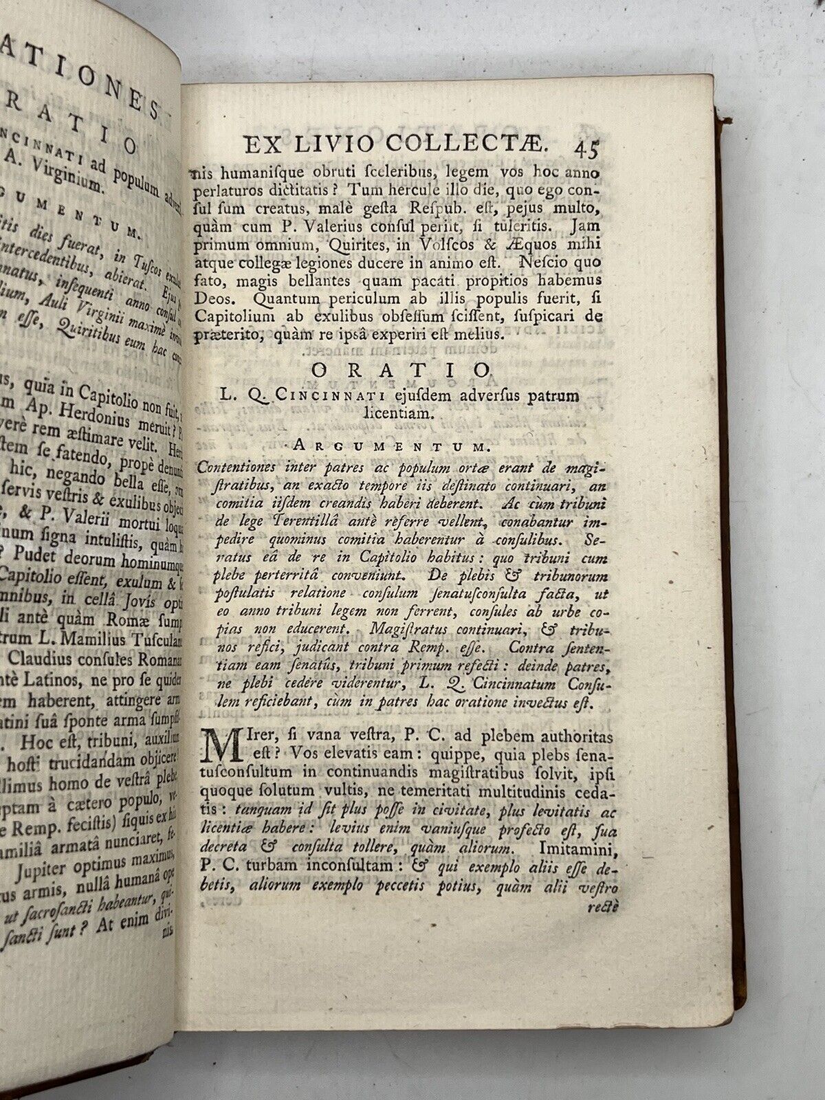 Sermons and Orations from Latin Historians 1756