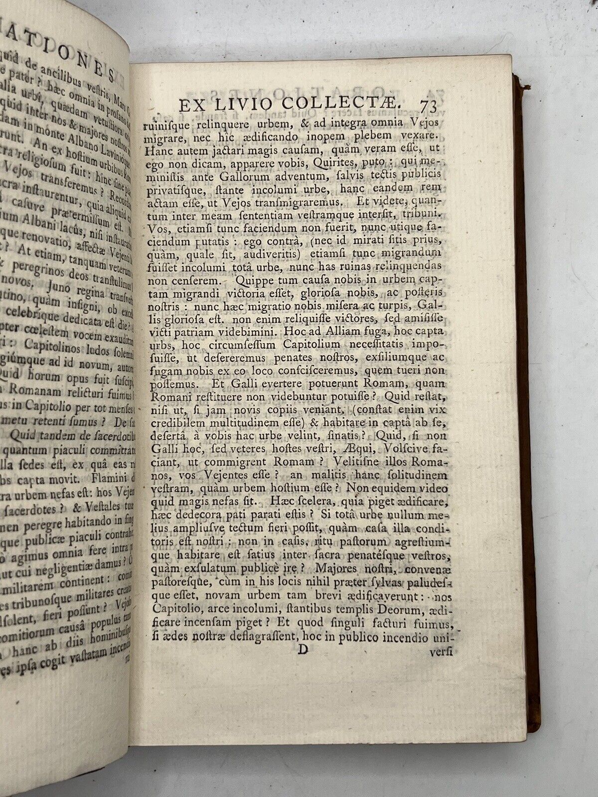 Sermons and Orations from Latin Historians 1756