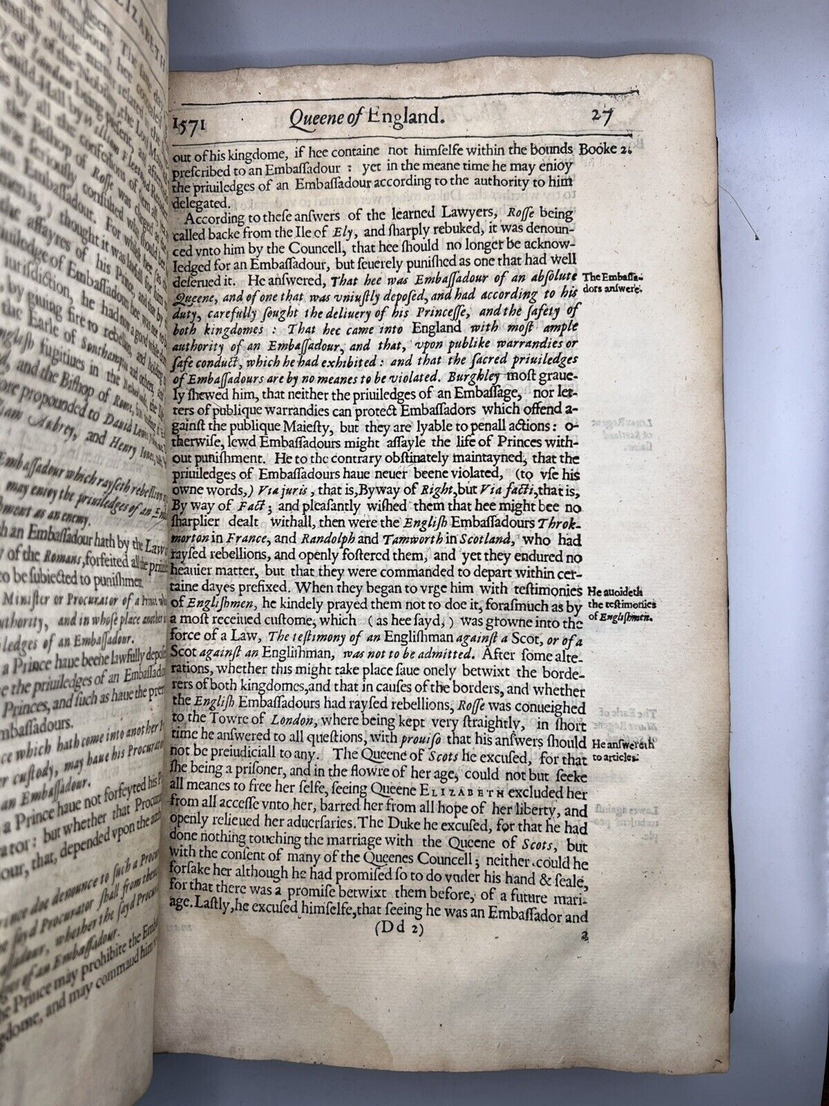 The History of Queen Elizabeth I by William Camden 1630 First Edition