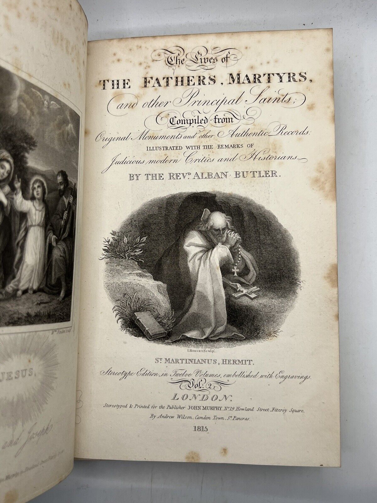 Butler's Lives of the Fathers, Martyrs, and Saints 1854