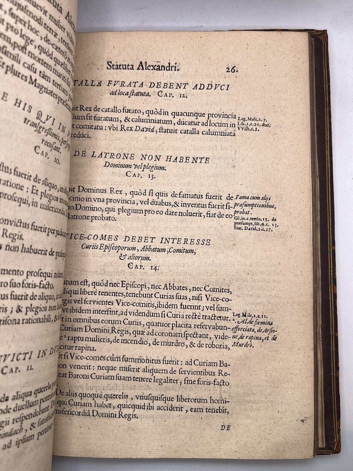 The Ancient Laws of Scotland 1609