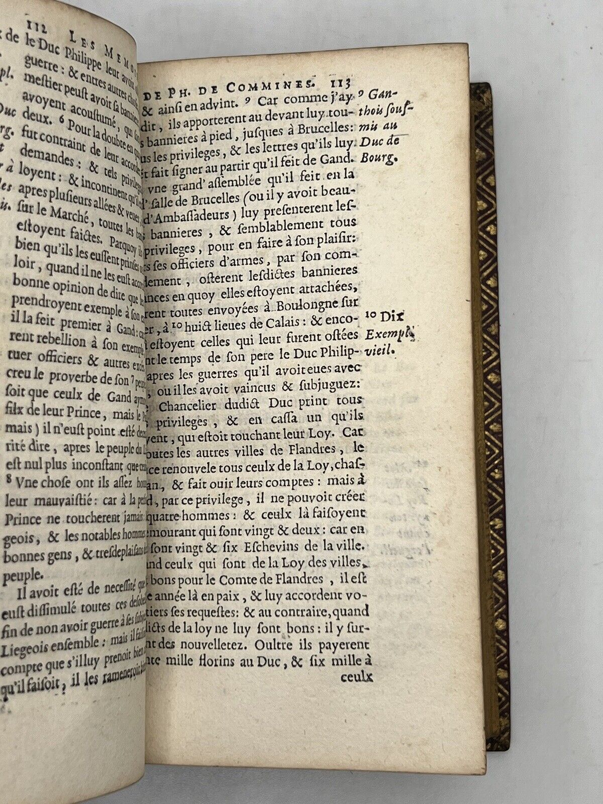Philippe de Commines Memoirs 1648 Elzevir Press First Edition