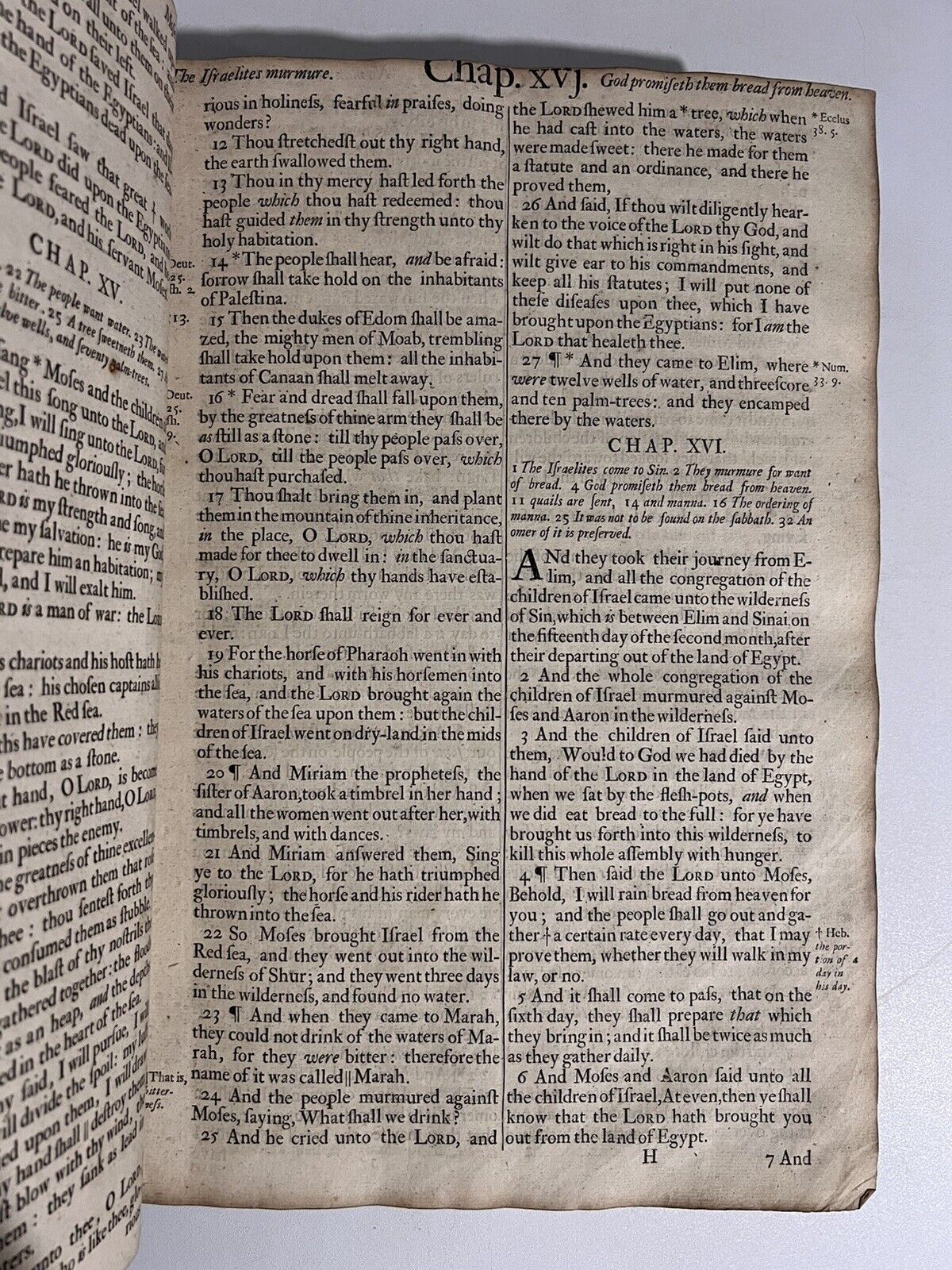 Antique King James Bible 1685