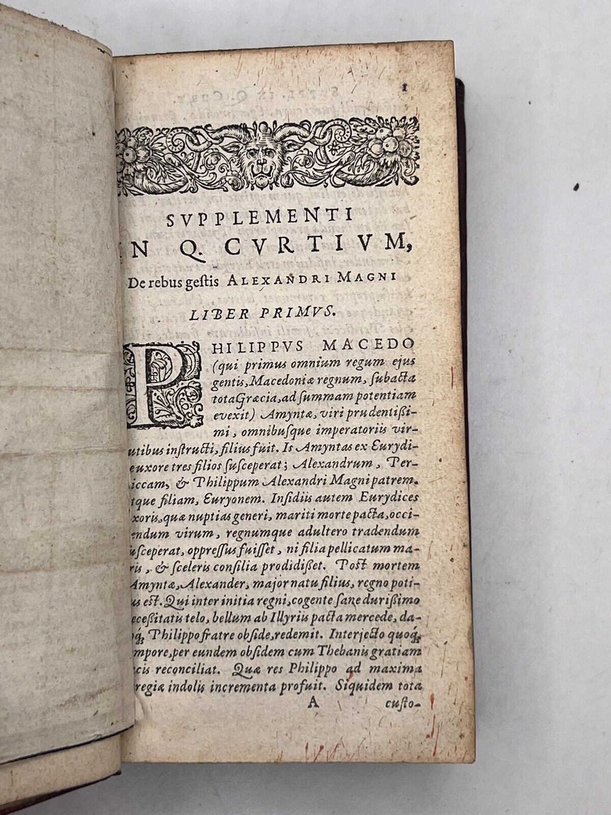 The History of Alexander the Great 1633 Elzevir Press