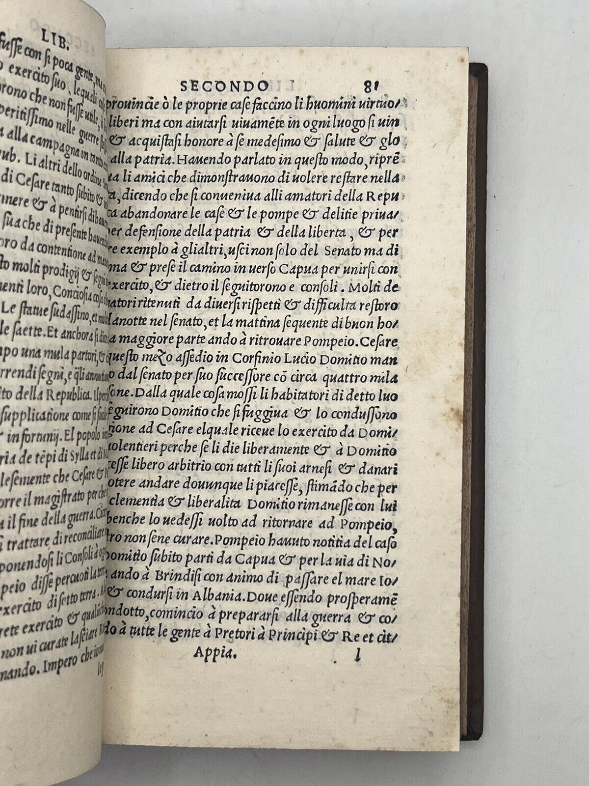 Appian's Ancient Roman History 1519 First Edition