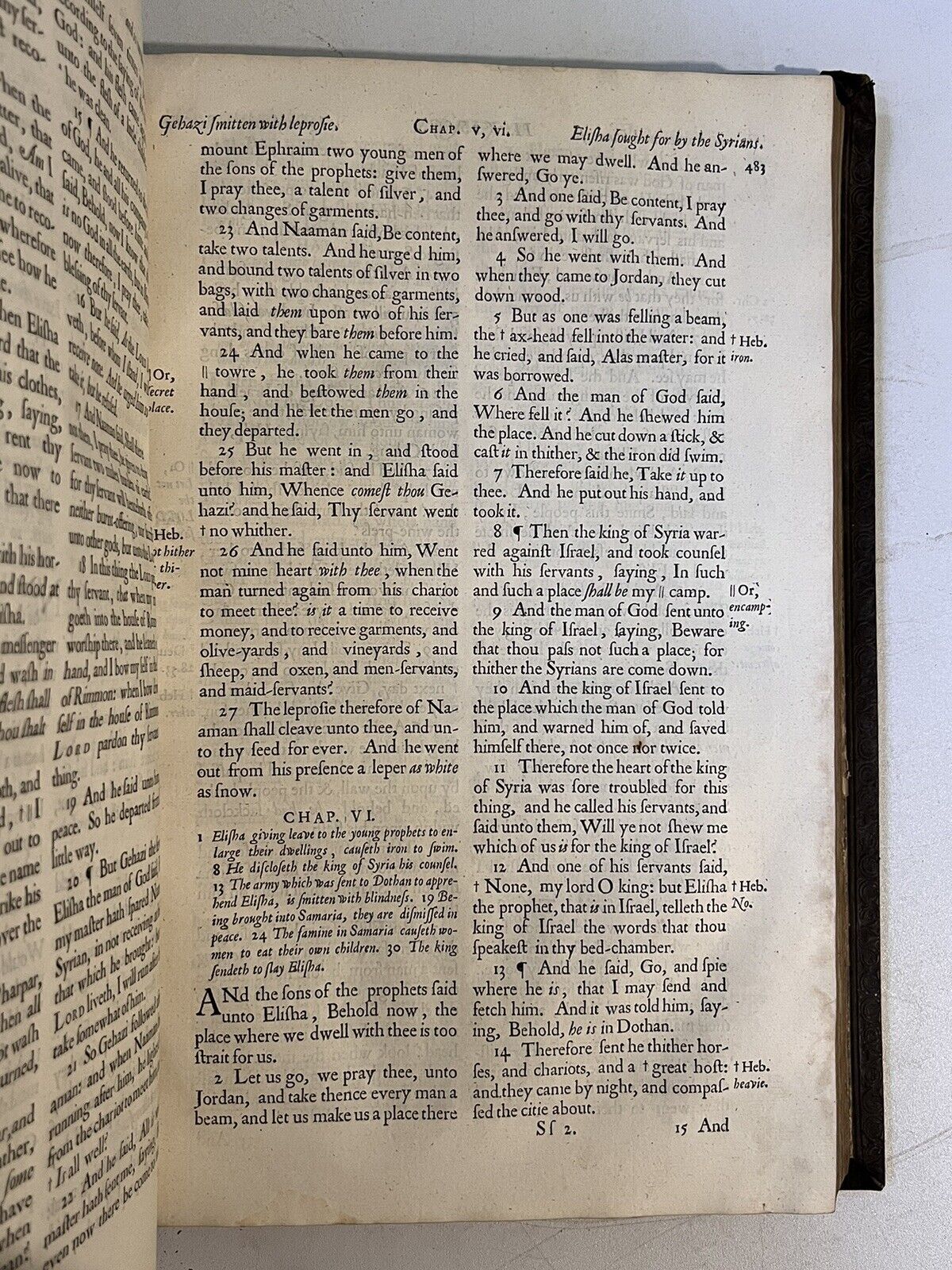 The Ogilby Bible 1660; Important Fine King James Bible