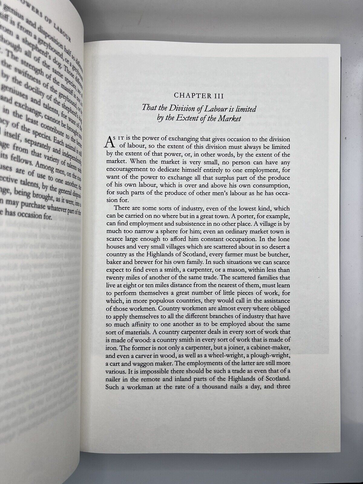 The Wealth of Nations by Adam Smith 2008 Folio Society