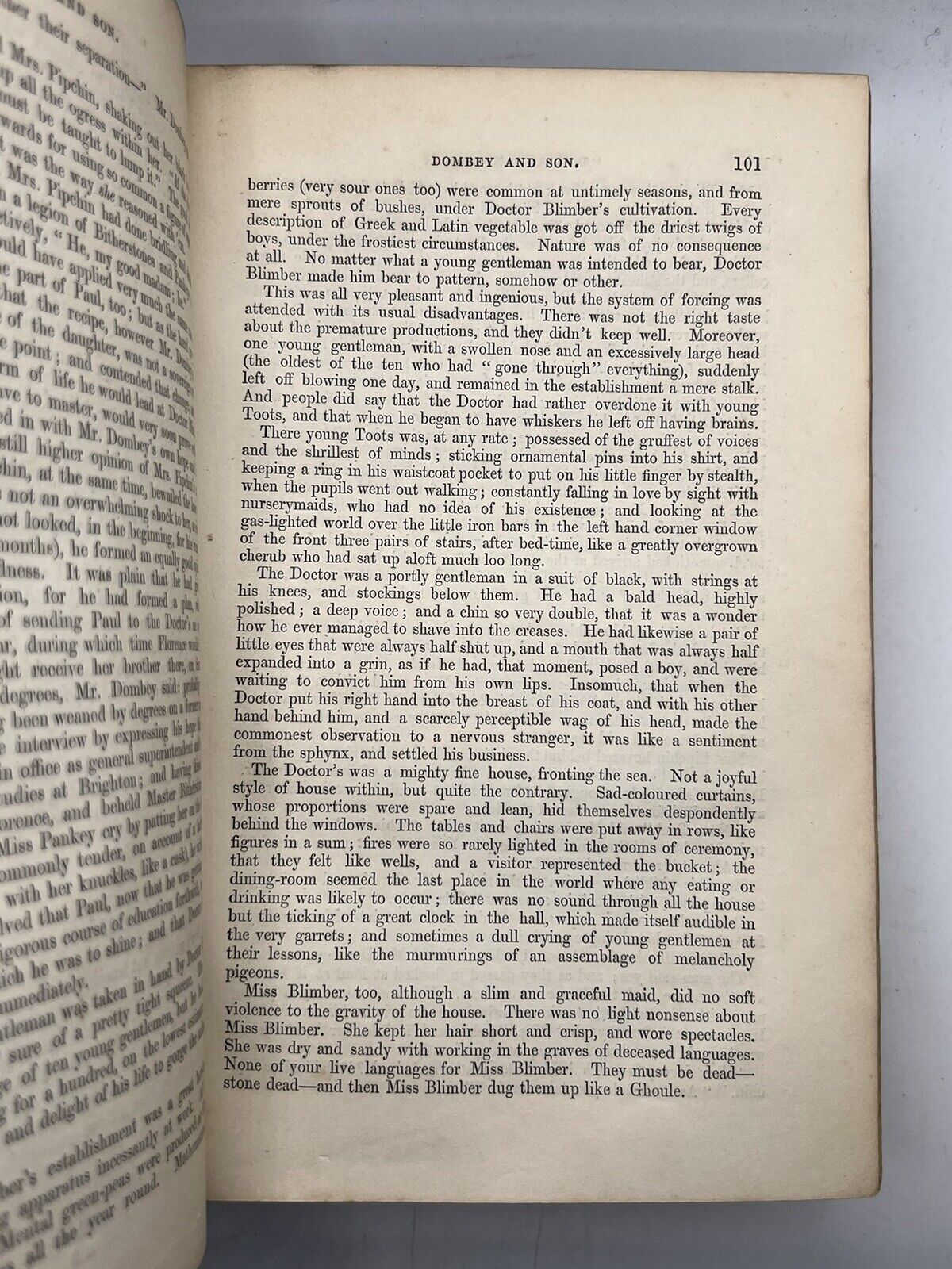 Dombey and Son by Charles Dickens 1848 First Edition