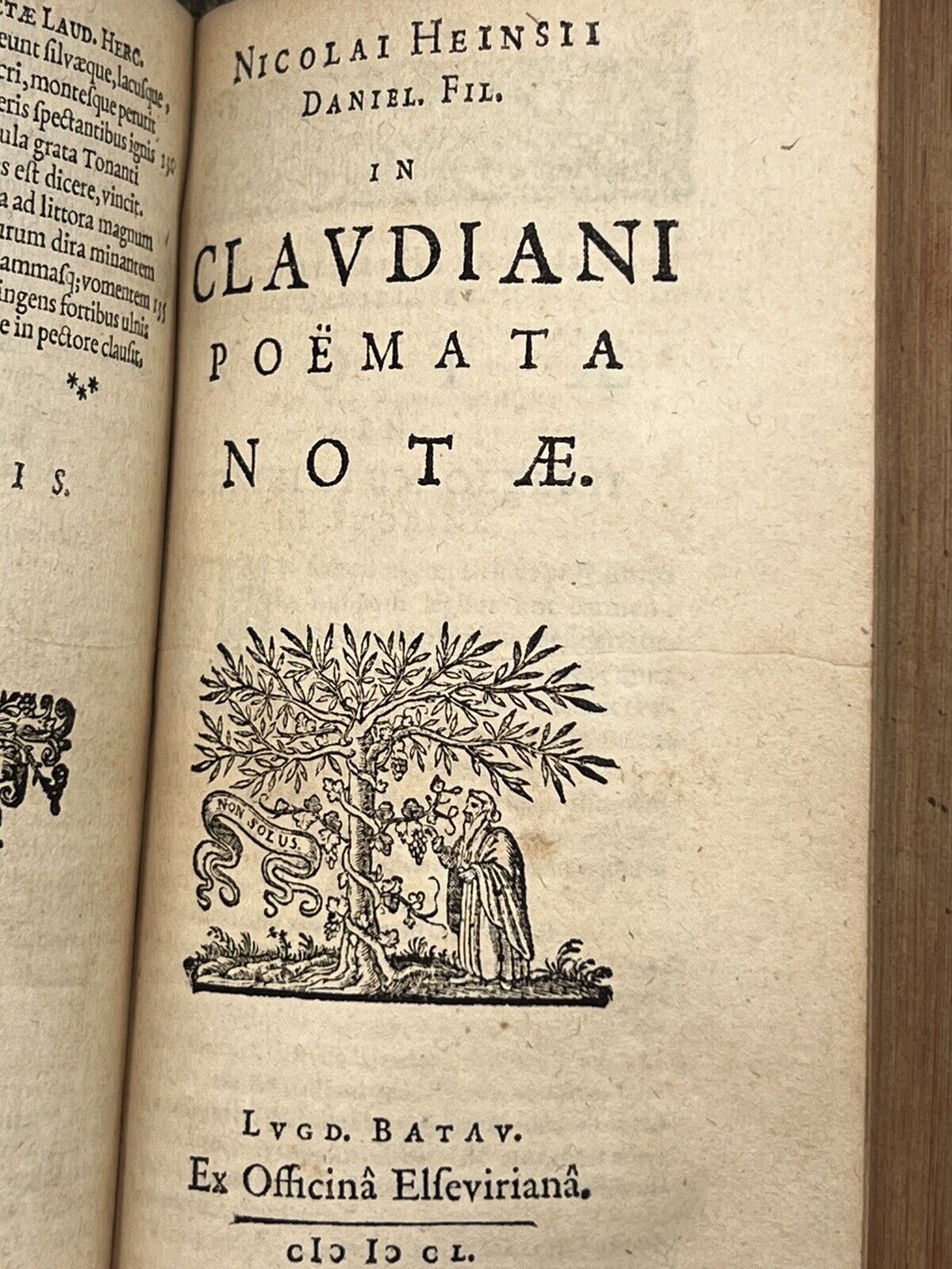 The Works of Claudius 1650 Elzevir Press