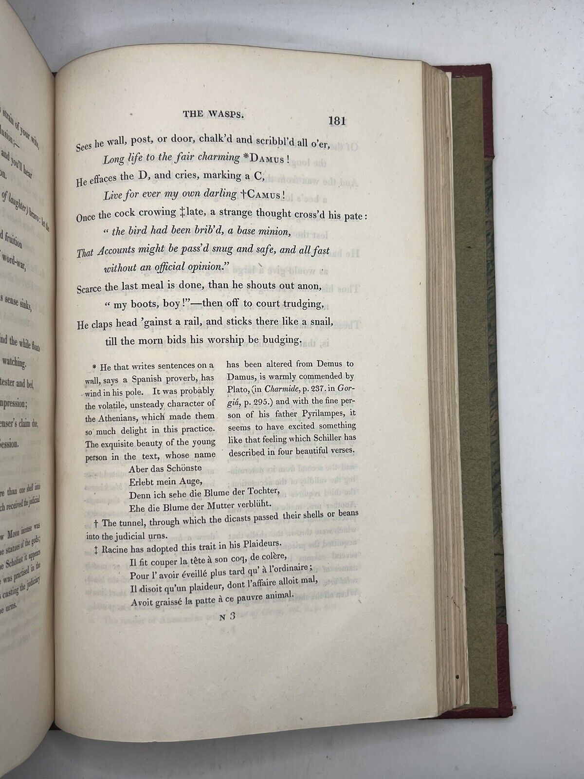 The Comedies of Aristophanes 1820-22 First Edition Thus