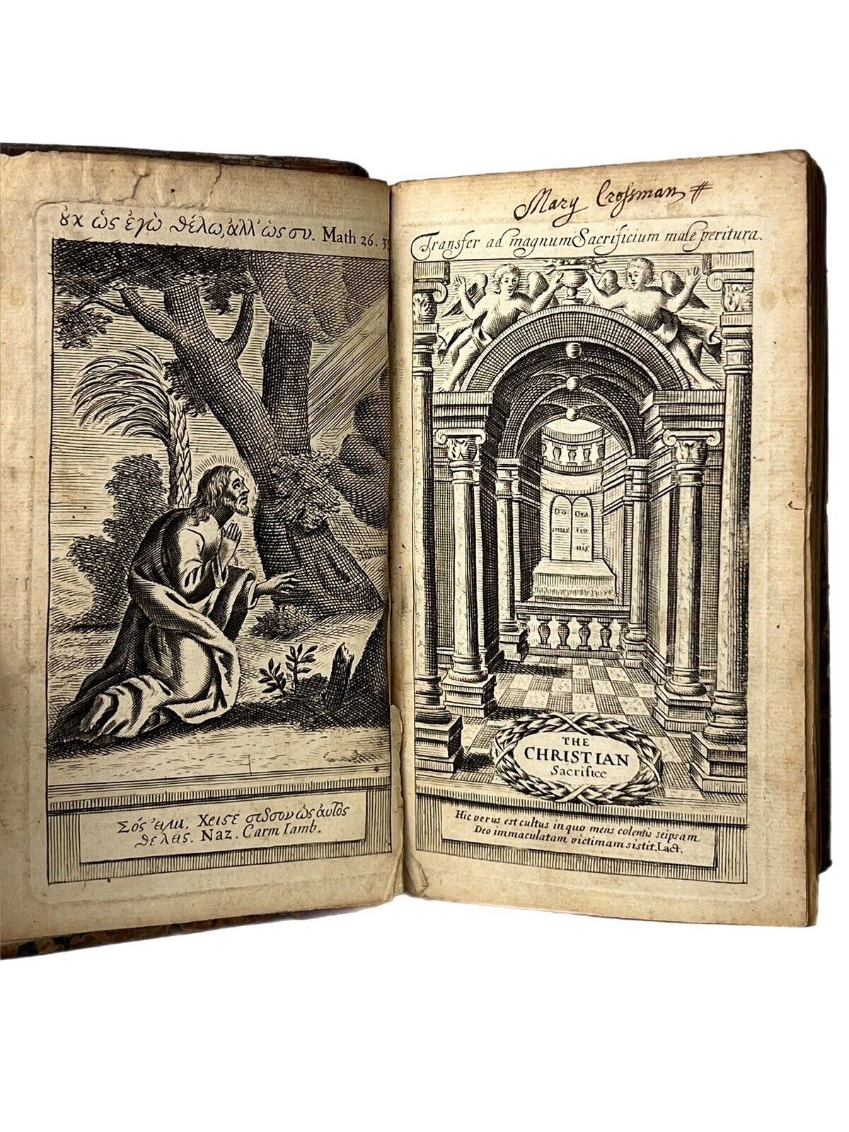 The Christian Sacrifice by Simon Patrick 1676
