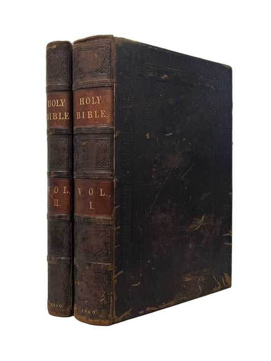 The Ogilby Bible 1660; Important Fine King James Bible