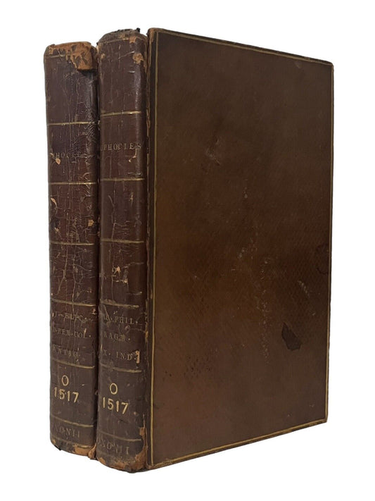 The Tragedies of Sophocles 1800 Clarendon Press Edition