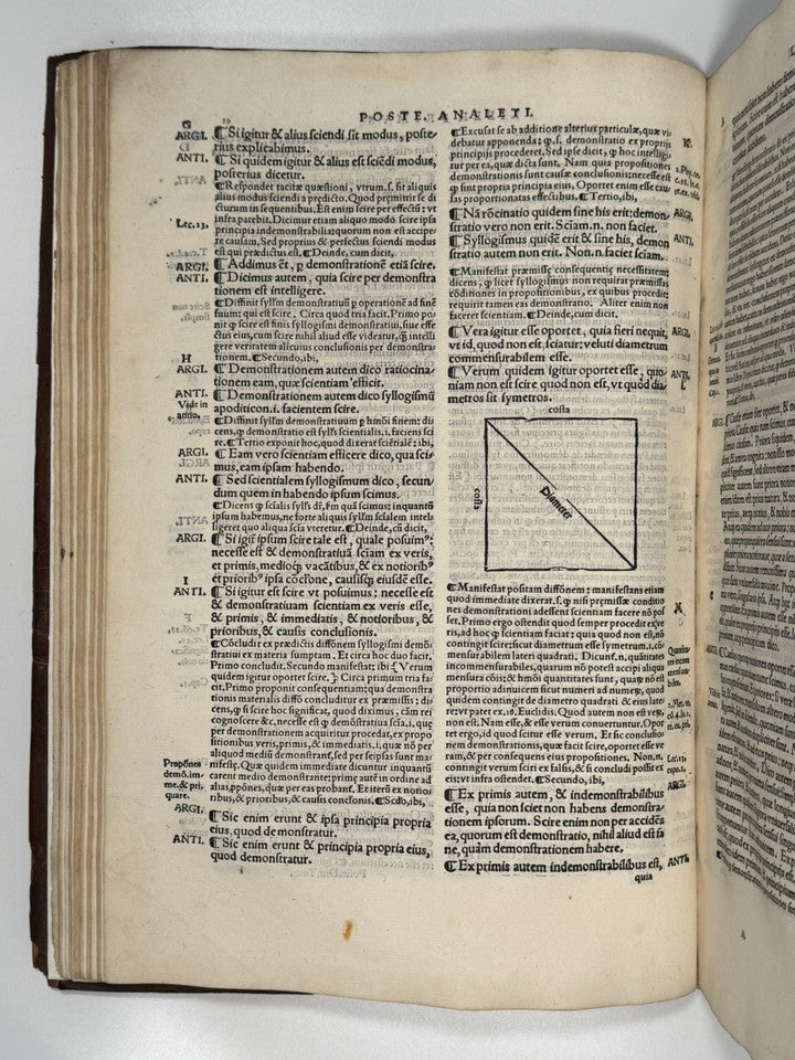 St Thomas Aquinas on Aristotle 1548 Post Incunable