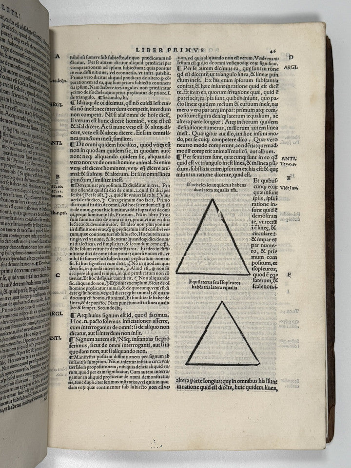 St Thomas Aquinas on Aristotle 1548 Post Incunable
