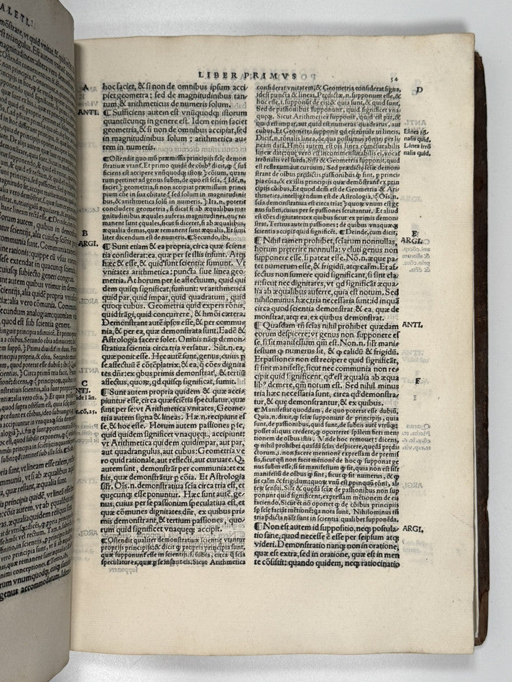 St Thomas Aquinas on Aristotle 1548 Post Incunable