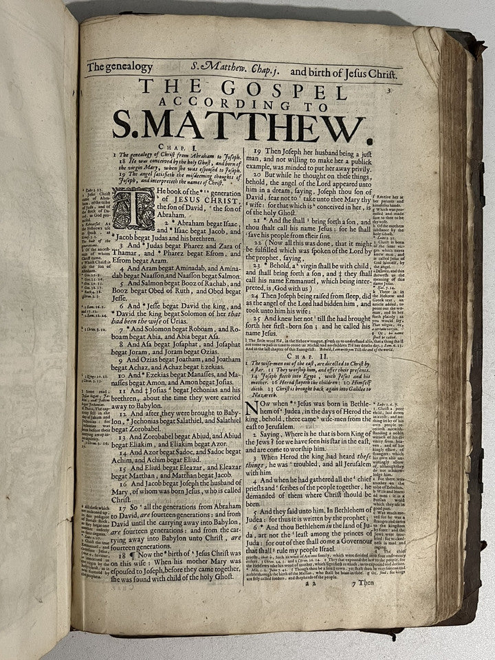 Antique King James Bible 1679-83