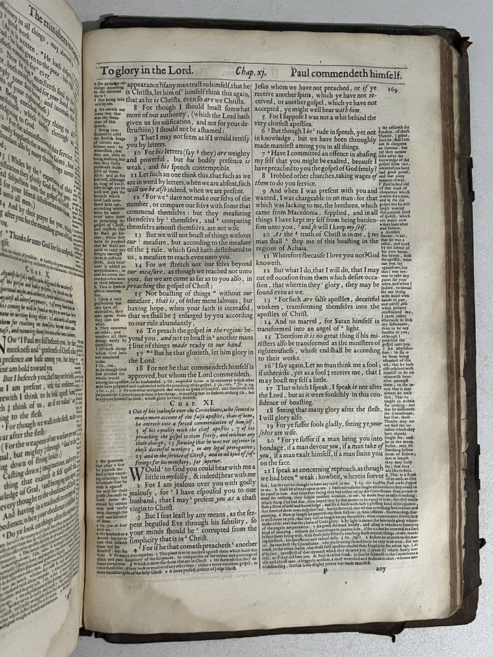 Antique King James Bible 1679-83