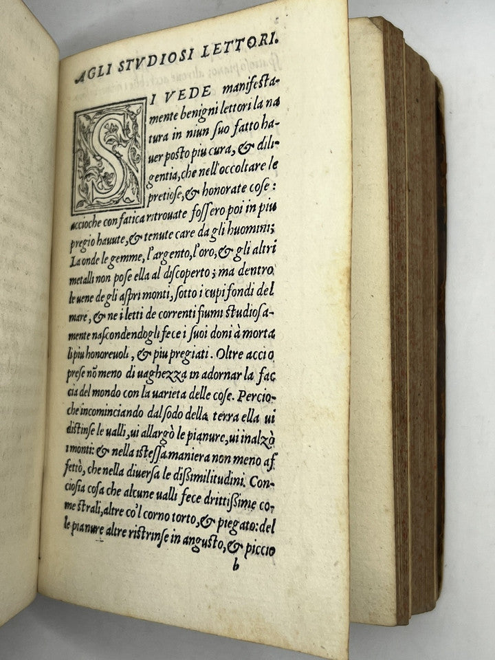 Orlando Furioso by Ludovico Ariosto 1549 Post-Incunable