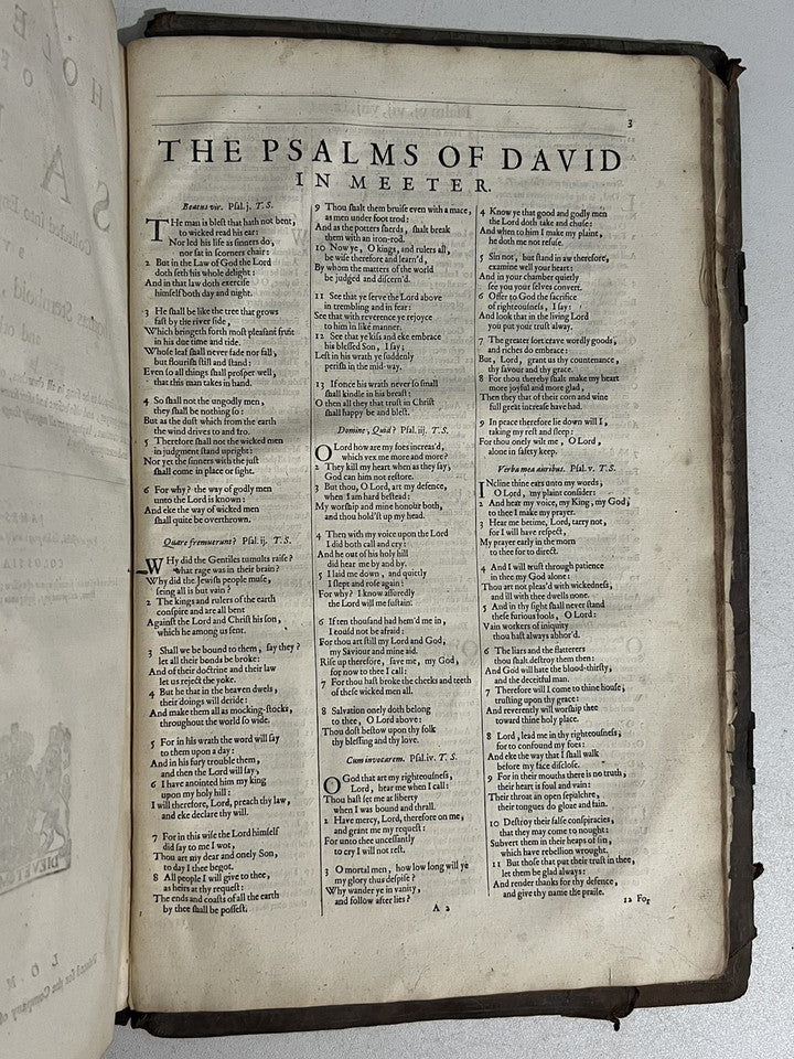 Antique King James Bible 1679-83