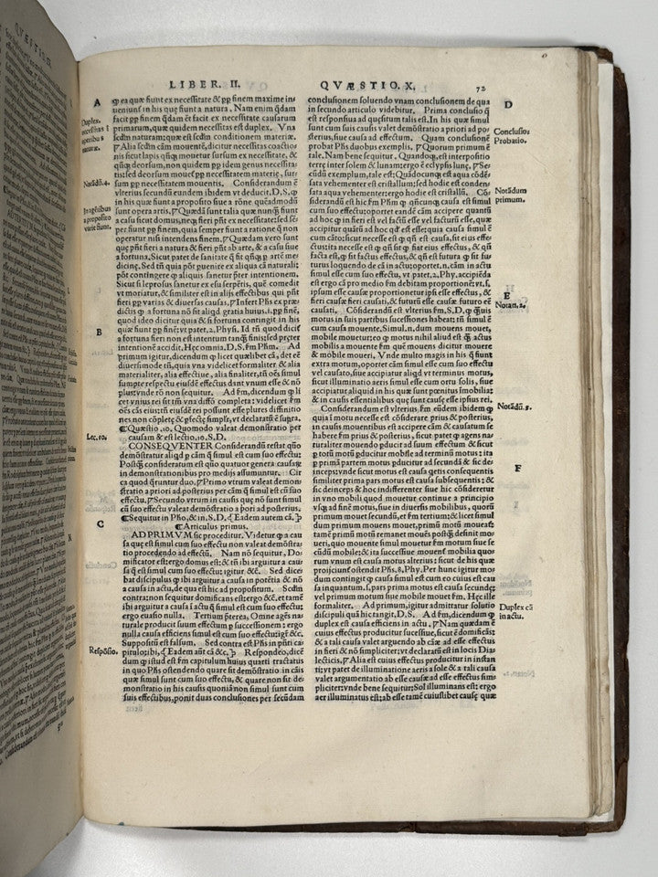 St Thomas Aquinas on Aristotle 1548 Post Incunable
