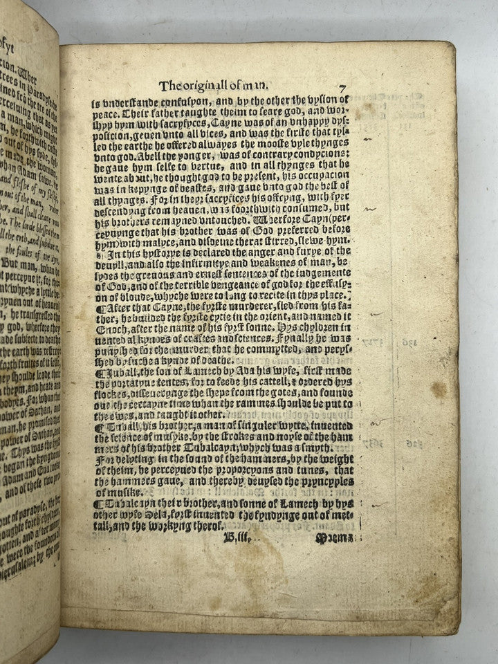 Thomas Lanquette's Epitome of Chronicles 1559