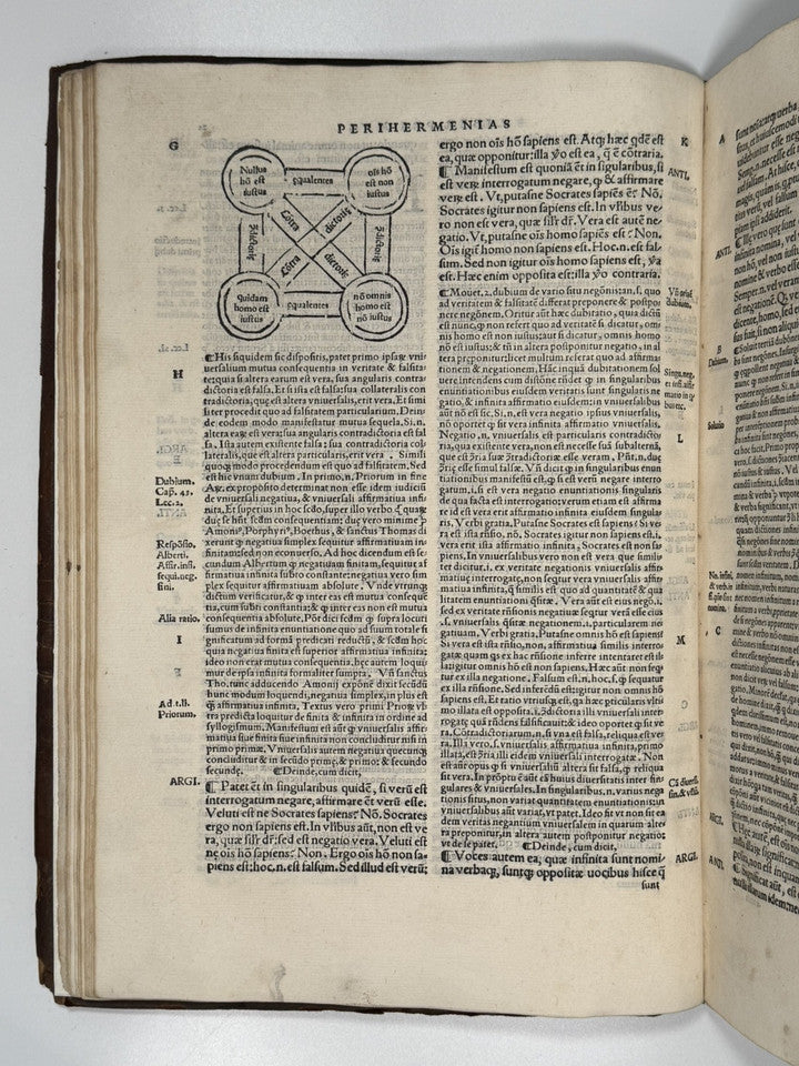 St Thomas Aquinas on Aristotle 1548 Post Incunable