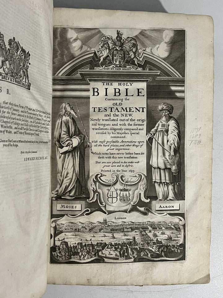 Antique King James Bible 1679-83