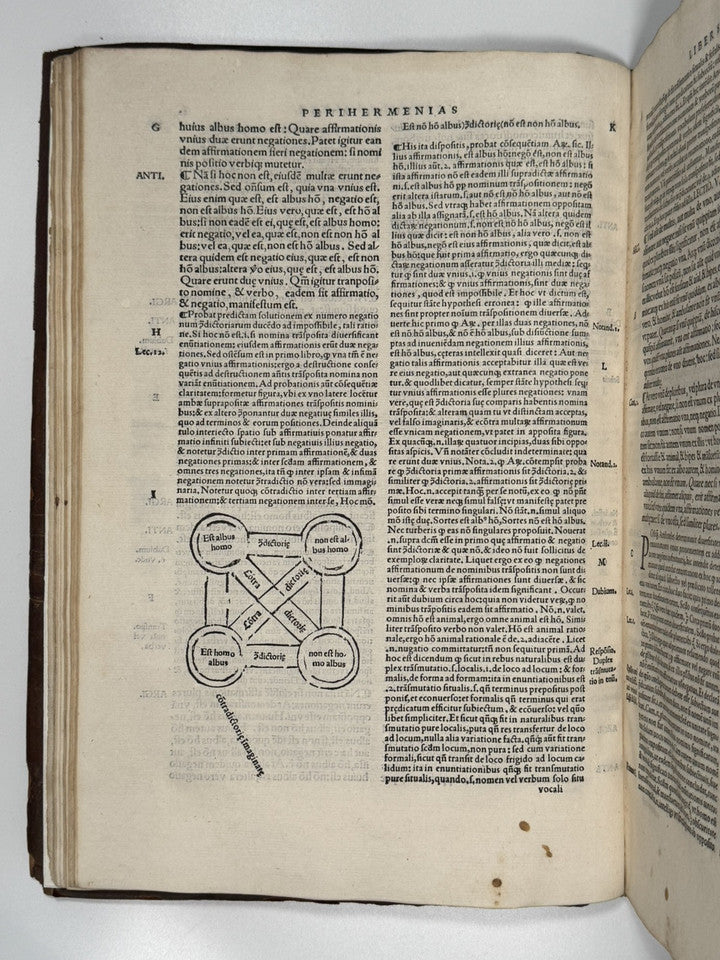 St Thomas Aquinas on Aristotle 1548 Post Incunable