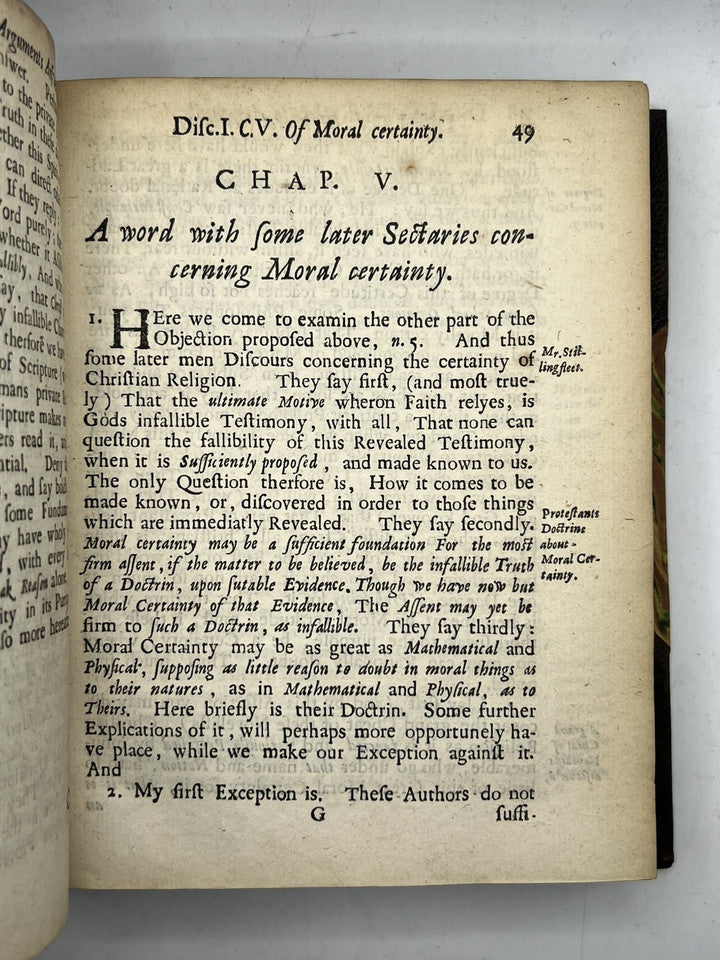 Protestancy Without Principles by Edward Worsley 1668 First Edition