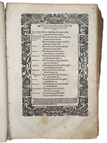 The Grand Noble Geneva Bible 1583: Possibly Associated with a Translator of the Geneva Bible
