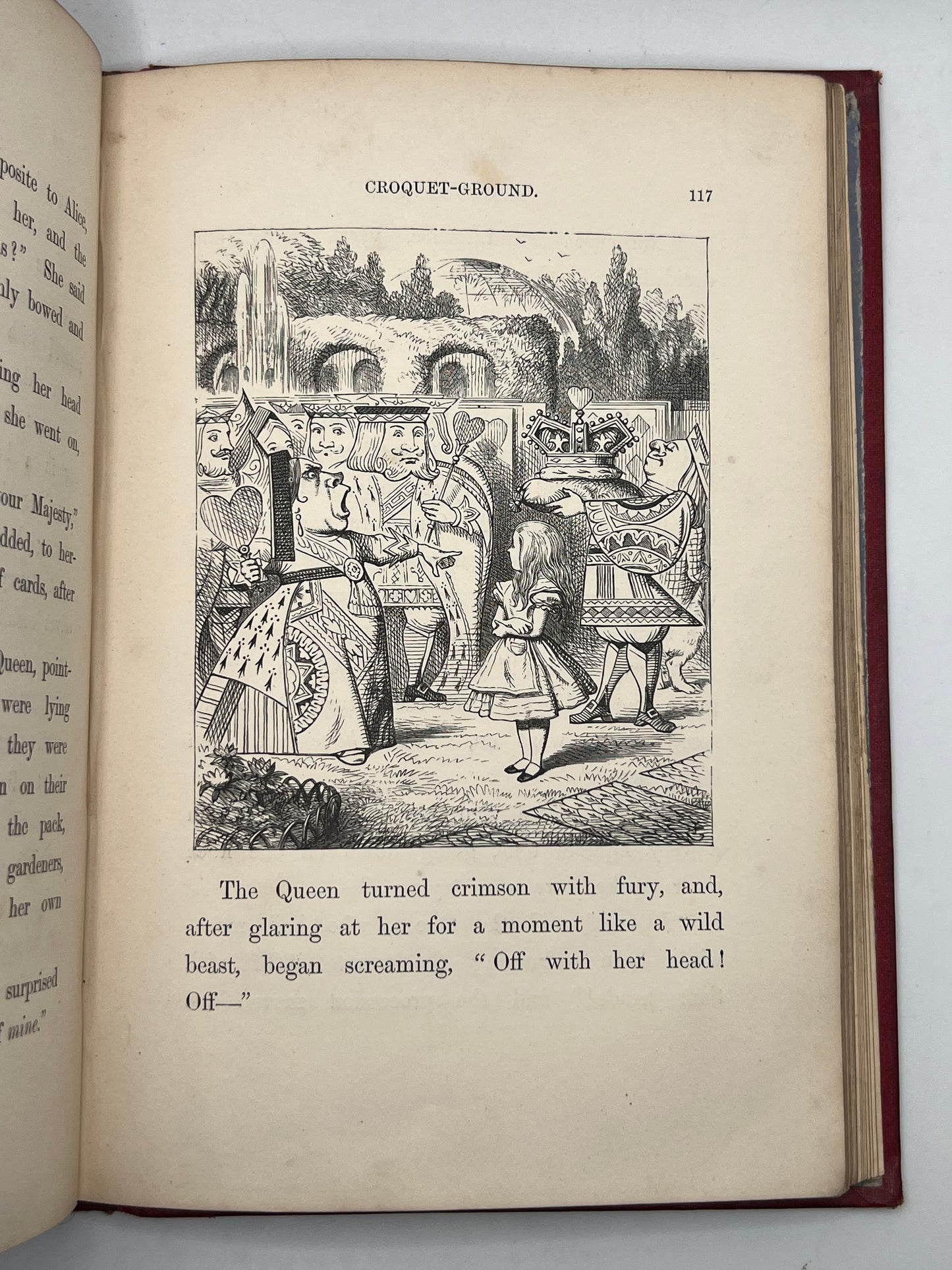 Alice's Adventures in Wonderland 1866 & Through the Looking Glass 1872; Fine First Editions in Original Cloth