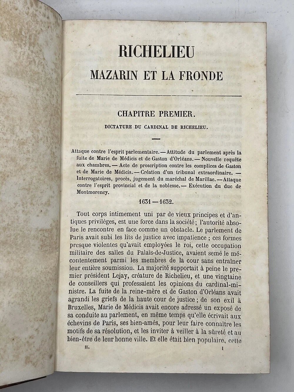 The History of 17th Century France and its Cardinals 1844