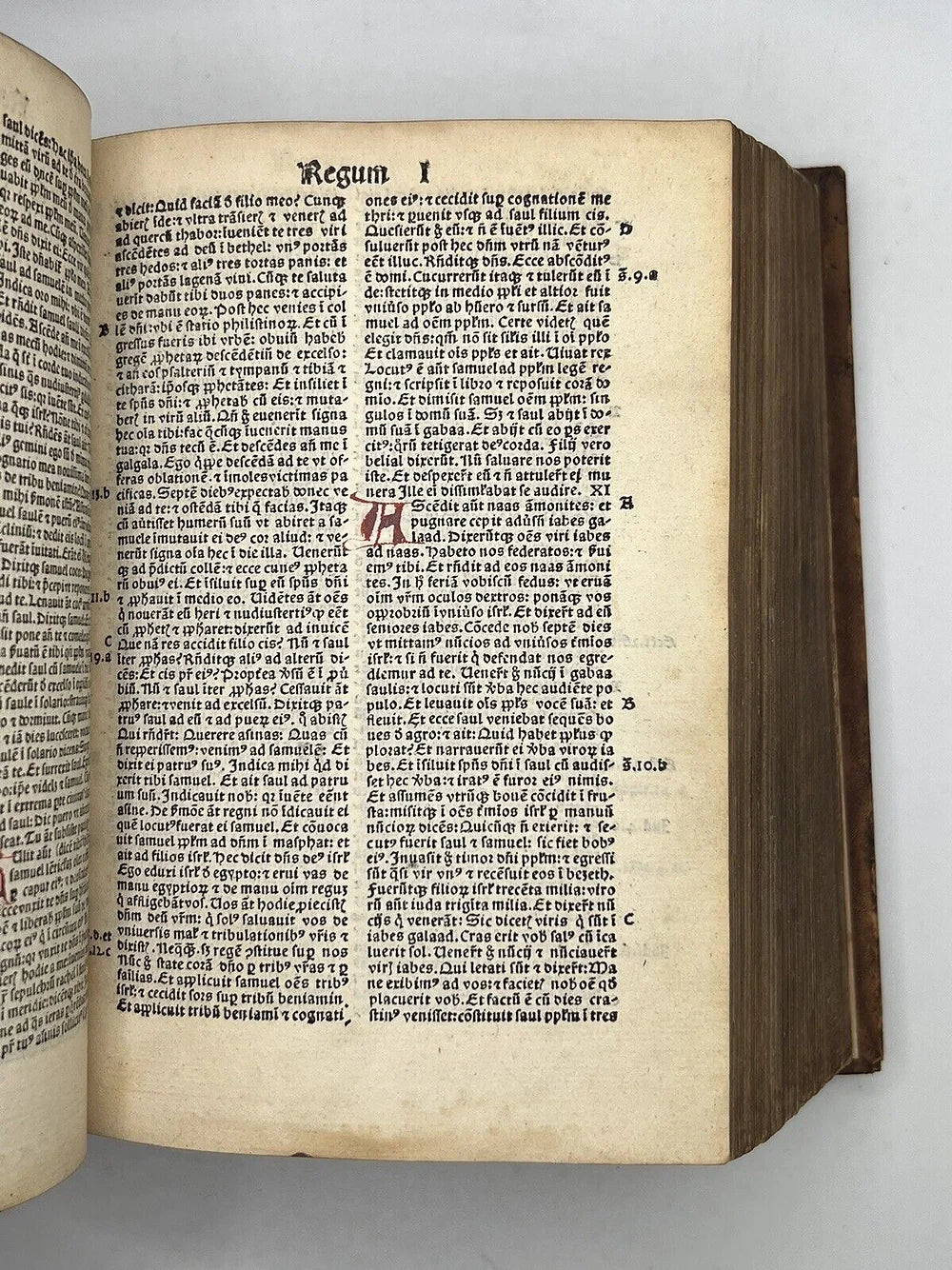 The Bible 1495 Johannen Froben, Incunable Printing