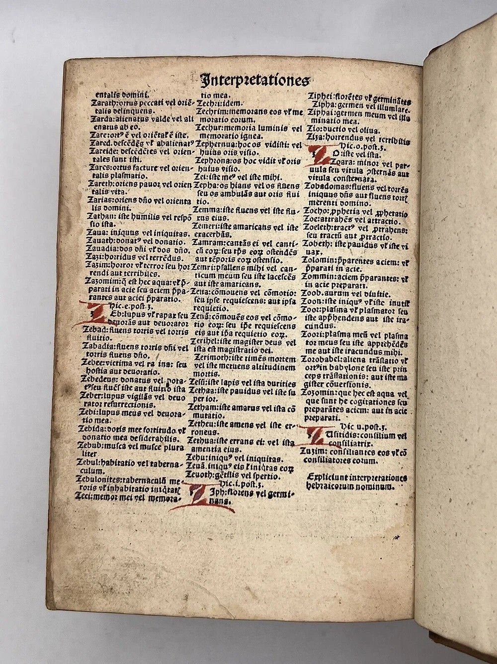 The Bible 1495 Johannen Froben, Incunable Printing