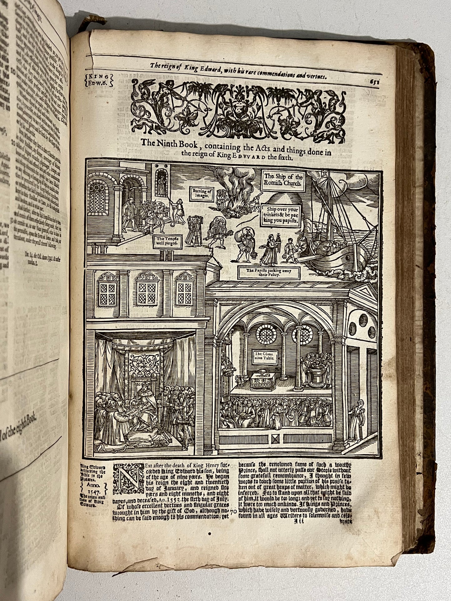 John Foxe's Acts & Monuments: Martyrs, 1641