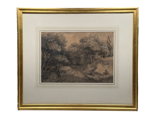 Country Road with Figures by Thomas Gainsborough