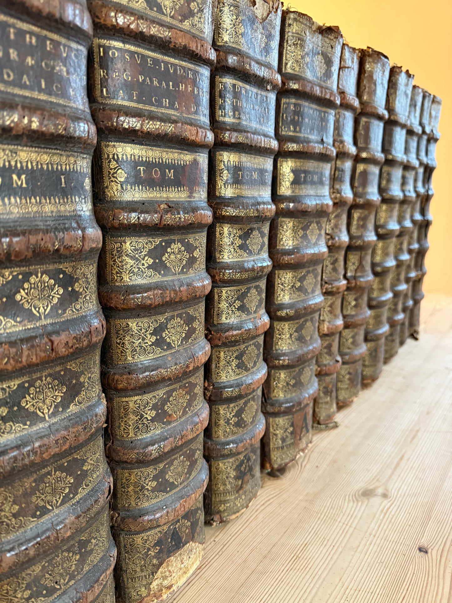 The Paris Polyglot Bible 1629-45 First Edition. A Monumental Set