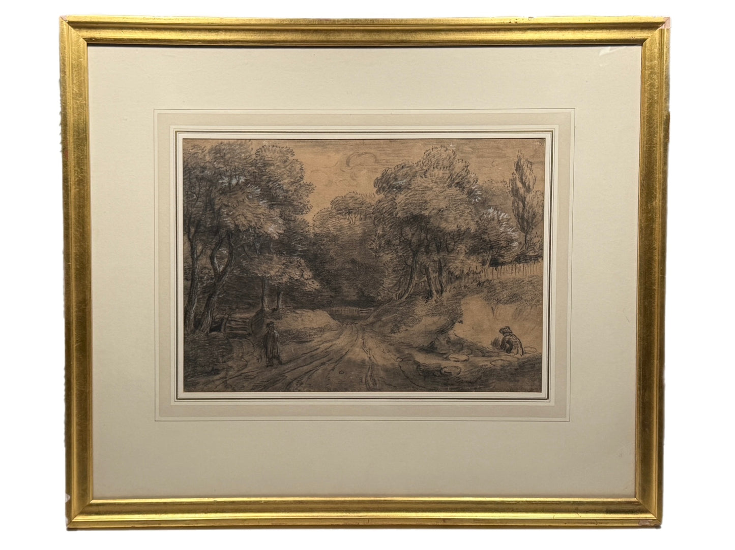 Country Road with Figures by Thomas Gainsborough