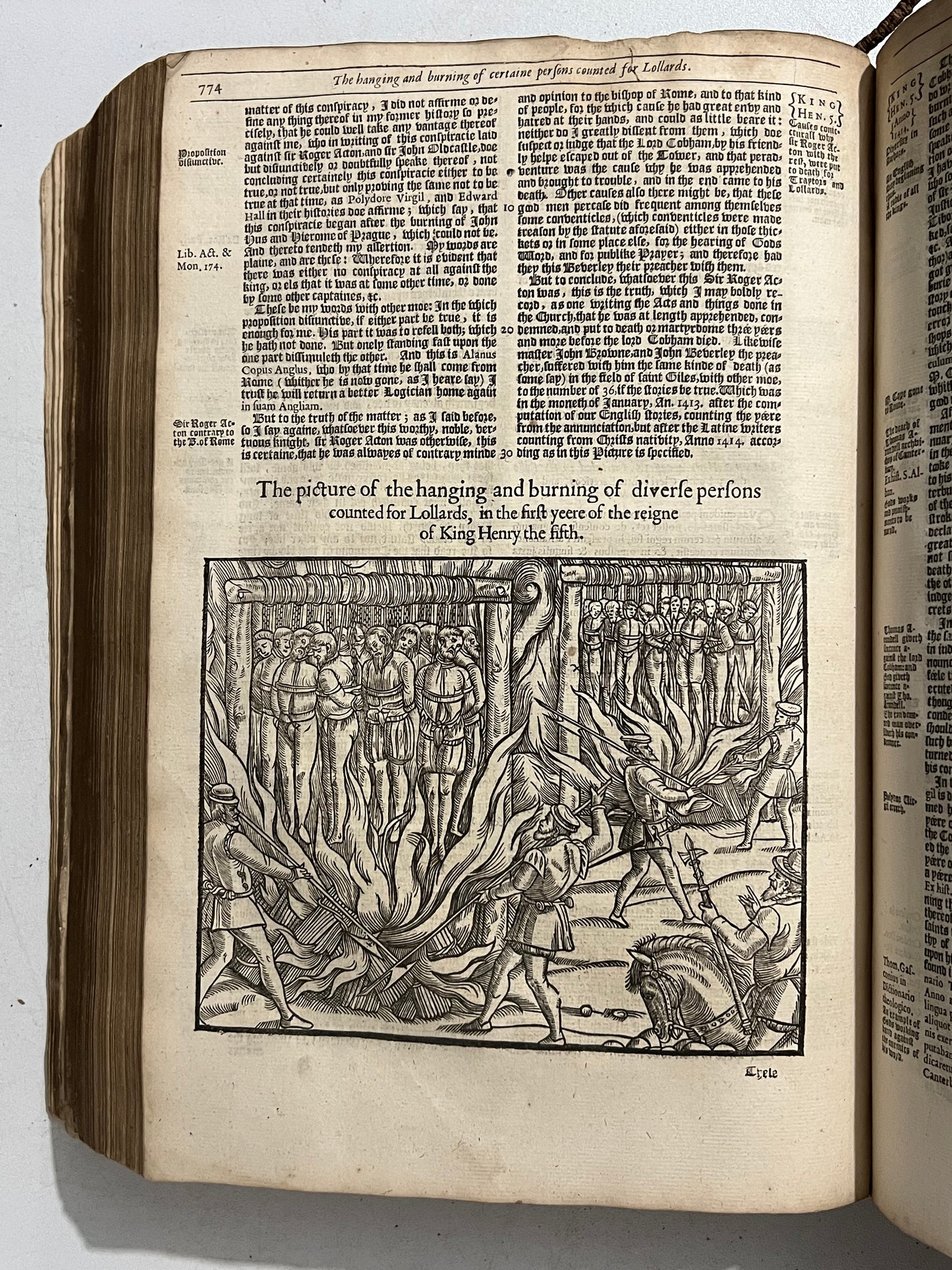 John Foxe's Acts & Monuments: Martyrs, 1641